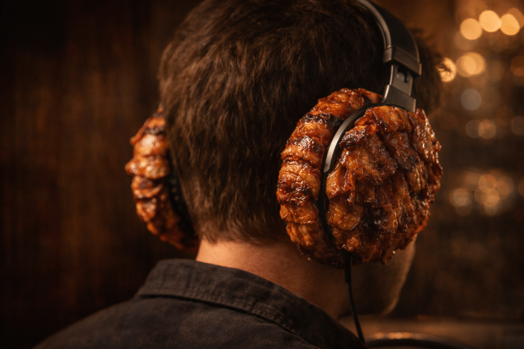 bacon headphones